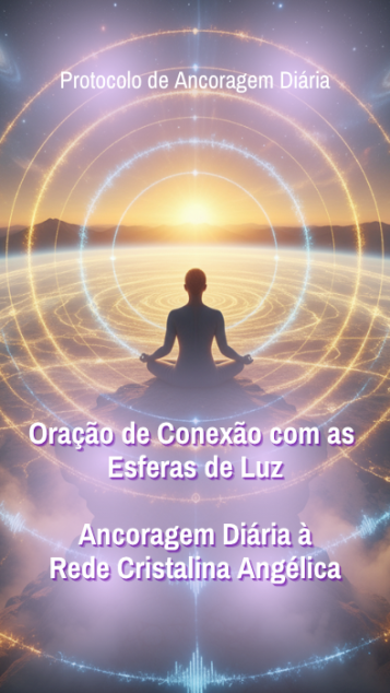 ALMA EM ALQUIMIA - CARLA CAELARYS - PROTOCOLO ORAÇÃO DE CONEXÃO COM AS ESFERAS DE LUZ - ANCORAGEM DIÁRIA